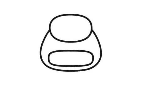 书包简笔画法步骤03