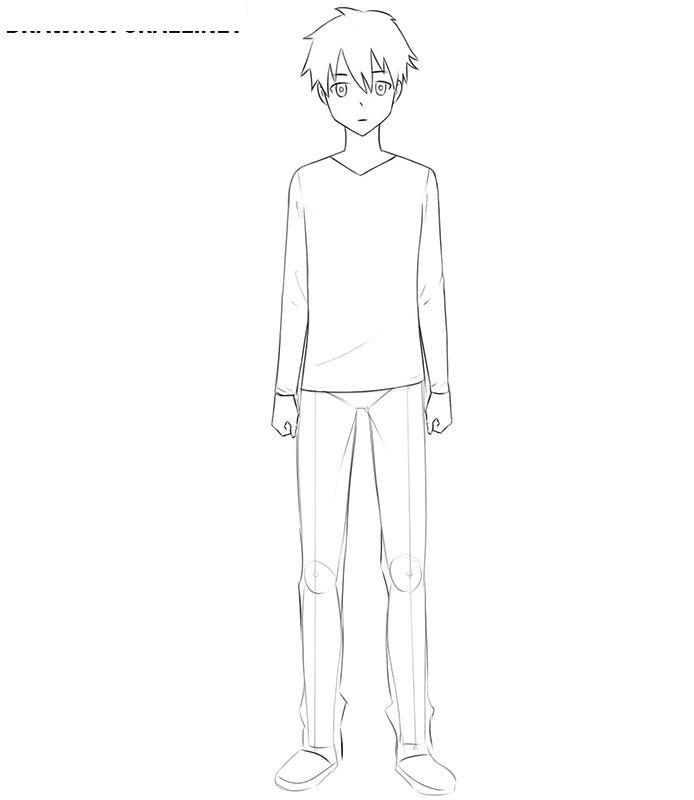 一步一步的动漫绘画