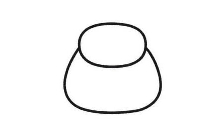 书包简笔画法步骤02