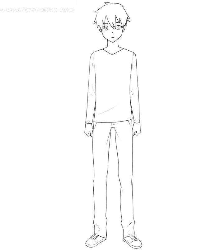 如何一步一步地为初学者画动漫