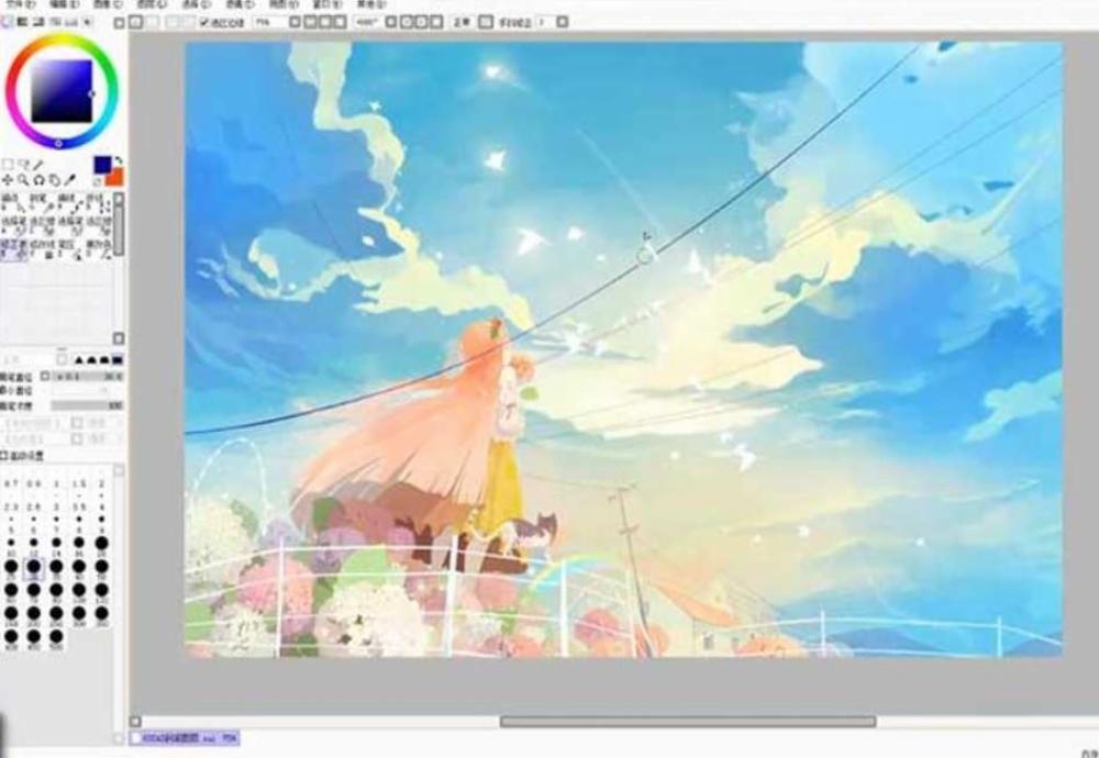 SAI+PS精炼绘画Q版风插画漫画视频教程