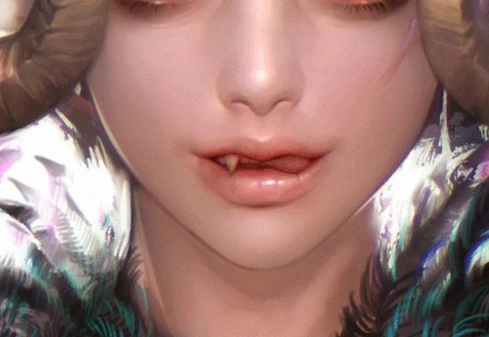 丰盈水润好看的嘴唇的画法