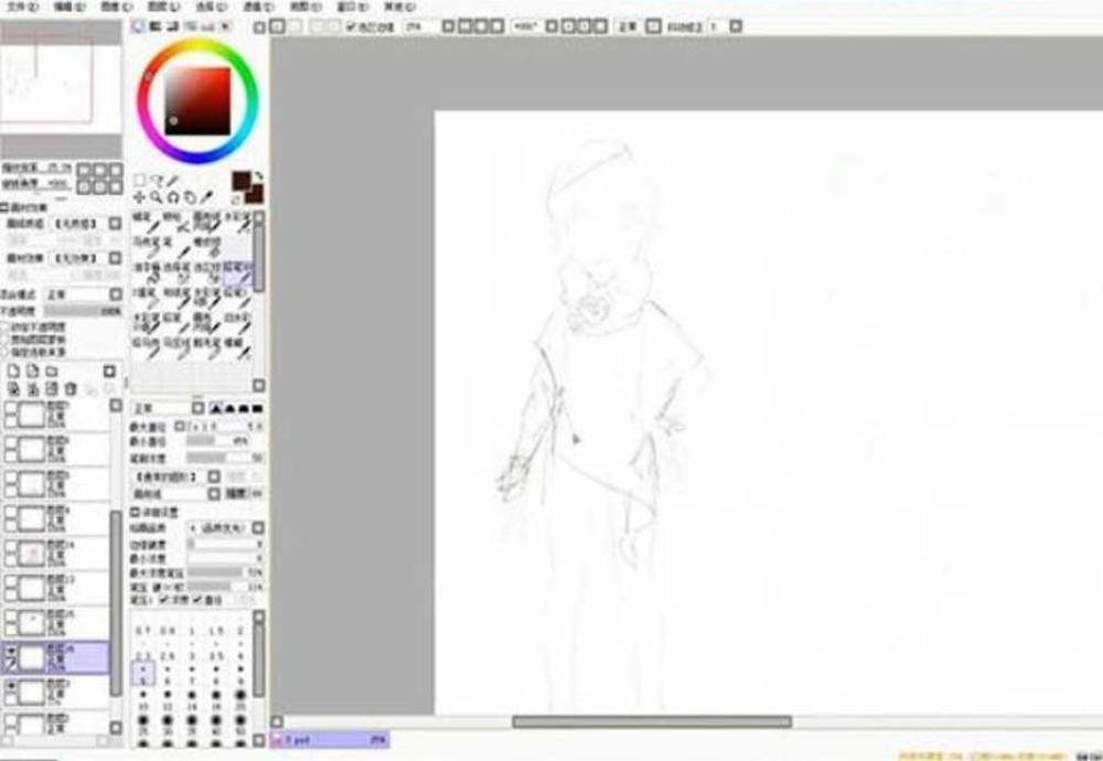 SAI插画漫画基础到高级绘画指导视频教程13GB合集